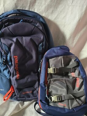 Patagonia Refugio 28L + Patagonia Atom 8L Sling Travel Bundle